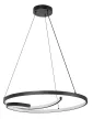 Rabalux Niloo 72367 függeszték, fekete, beépített LED 40 W, 2080 lm, 4000 K, IP20