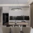 Rabalux Niloo 72367 függeszték, fekete, beépített LED 40 W, 2080 lm, 4000 K, IP20