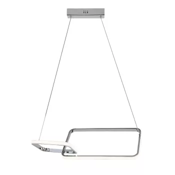 Rabalux Malwen 72368 függeszték, króm, beépített LED 36 W, 2200 lm, 4000 K, IP20