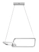 Rabalux Malwen 72368 függeszték, króm, beépített LED 36 W, 2200 lm, 4000 K, IP20