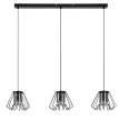 Rabalux Emerencia 72371 függeszték, fekete, 3x E27 (max 40 W) foglalat, IP20