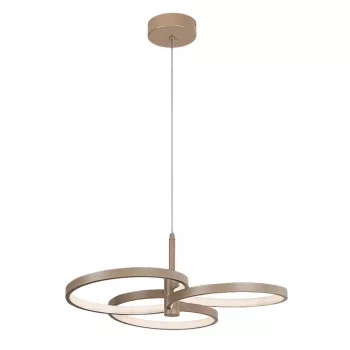 Rabalux Isidora 72400 függeszték, grézs, beépített LED 50 W, 4000 lm, 3000-6500 K, IP20