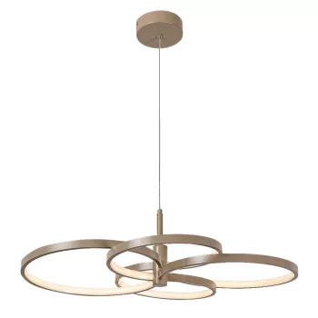 Rabalux Isidora 72401 függeszték, grézs, beépített LED 70 W, 5600 lm, 3000-6500 K, IP20