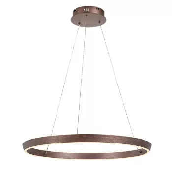 Rabalux Nevira 72402 függeszték, csiszolt kávébarna, beépített LED 36 W, 2520 lm, 3000-6500 K, IP20