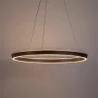 Rabalux Nevira 72402 függeszték, csiszolt kávébarna, beépített LED 36 W, 2520 lm, 3000-6500 K, IP20
