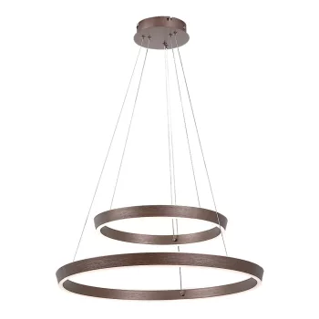 Rabalux Nevira 72403 függeszték, csiszolt kávébarna, beépített LED 45 W, 3150 lm, 3000-6500 K, IP20