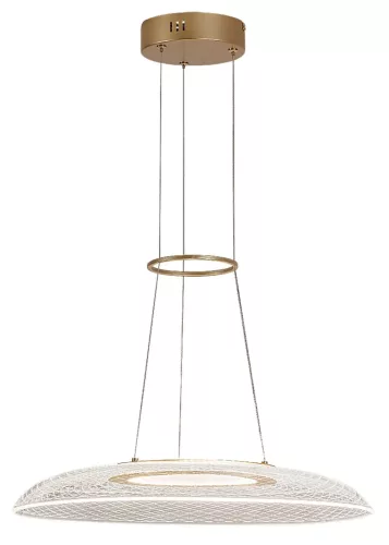 Rabalux Zofrael 72411 függeszték, arany, beépített LED 24 W, 1850 lm, 3000 K, IP20
