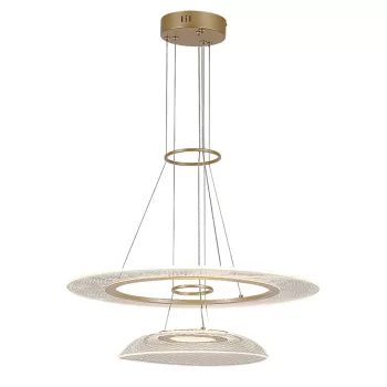 Rabalux Zofrael 72412 függeszték, arany, beépített LED 36 W, 2400 lm, 3000 K, IP20