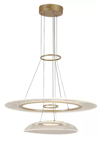 Rabalux Zofrael 72412 függeszték, arany, beépített LED 36 W, 2400 lm, 3000 K, IP20