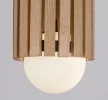 Rabalux Noxelle 72420 függeszték, matt fekete/ tölgy, 1x G9 (max 5 W) foglalat, IP20