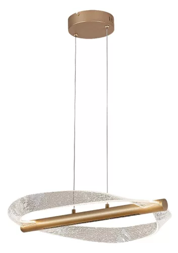 Rabalux Olyssia 72463 függeszték, arany, beépített LED 24 W, 1300 lm, 3000 K, IP20