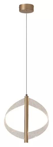 Rabalux Olyssia 72464 függeszték, arany, beépített LED 8 W, 340 lm, 3000 K, IP20