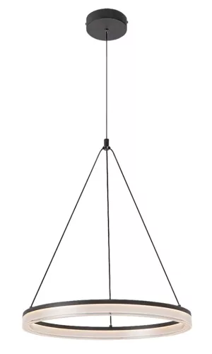 Rabalux Seraphiel 72478 függeszték, fekete, beépített LED 24 W, 1610 lm, 3000-6500 K, IP20