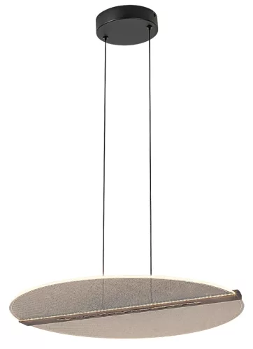 Rabalux Norael 72483 függeszték, matt fekete, beépített LED 24 W, 1570 lm, 3000 K, IP20