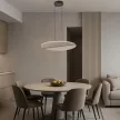 Rabalux Norael 72483 függeszték, matt fekete, beépített LED 24 W, 1570 lm, 3000 K, IP20