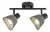 Rabalux Farelia 73006 spotlámpa, fekete, 2x E14 (max 10 W) foglalat, IP20