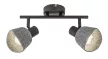 Rabalux Farelia 73006 spotlámpa, fekete, 2x E14 (max 10 W) foglalat, IP20