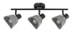 Rabalux Farelia 73007 spotlámpa, fekete, 3x E14 (max 10 W) foglalat, IP20
