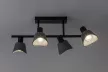 Rabalux Farelia 73010 mennyezeti lámpa, fekete, 4x E14 (max 10 W) foglalat, IP20