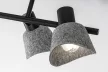 Rabalux Farelia 73010 mennyezeti lámpa, fekete, 4x E14 (max 10 W) foglalat, IP20