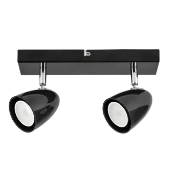 Rabalux Perico 73017 mennyezeti lámpa, fekete, 2x GU10 (max 5 W) foglalat, IP20