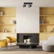 Rabalux Perico 73017 mennyezeti lámpa, fekete, 2x GU10 (max 5 W) foglalat, IP20