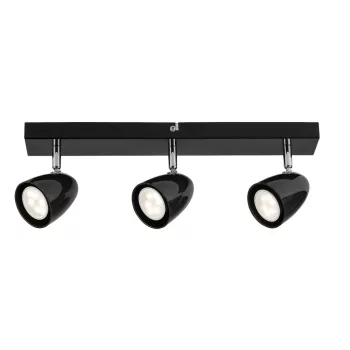 Rabalux Perico 73019 mennyezeti lámpa, fekete, 3x GU10 (max 5 W) foglalat, IP20
