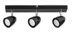Rabalux Perico 73019 mennyezeti lámpa, fekete, 3x GU10 (max 5 W) foglalat, IP20