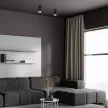 Rabalux Senobia 73030 mennyezeti lámpa, fekete, 1x GU10 (max 35 W) foglalat, IP20