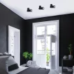 Rabalux Senobia 73032 mennyezeti lámpa, fekete, 1x GU10 (max 35 W) foglalat, IP20
