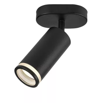 Rabalux Senobia 73033 mennyezeti lámpa, fekete, 1x GU10 (max 35 W) foglalat, IP20