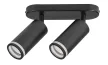 Rabalux Senobia 73034 mennyezeti lámpa, fekete, 2x GU10 (max 35 W) foglalat, IP20