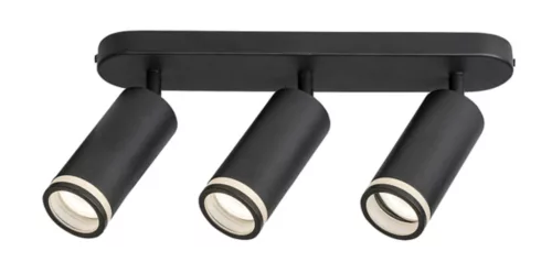 Rabalux Senobia 73035 mennyezeti lámpa, fekete, 3x GU10 (max 35 W) foglalat, IP20