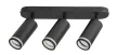 Rabalux Senobia 73035 mennyezeti lámpa, fekete, 3x GU10 (max 35 W) foglalat, IP20