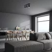 Rabalux Senobia 73035 mennyezeti lámpa, fekete, 3x GU10 (max 35 W) foglalat, IP20