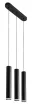Rabalux Senobia 73037 függeszték, fekete, 3x GU10 (max 5 W) foglalat, IP20