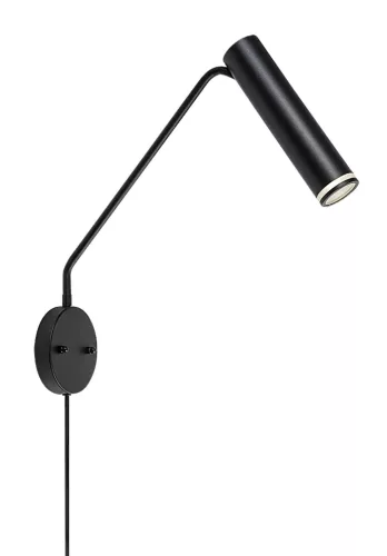 Rabalux Senobia 73041 fali lámpa, fekete, 1x GU10 (max 35 W) foglalat, IP20
