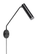 Rabalux Senobia 73041 fali lámpa, fekete, 1x GU10 (max 35 W) foglalat, IP20