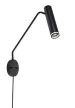 Rabalux Senobia 73041 fali lámpa, fekete, 1x GU10 (max 35 W) foglalat, IP20