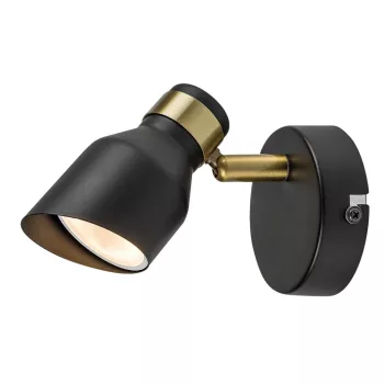 Rabalux Lilou 73047 fali lámpa, arany, 1x GU10 (max 25 W) foglalat, IP20