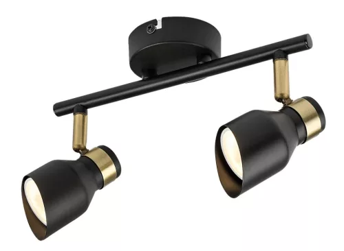 Rabalux Lilou 73048 mennyezeti lámpa, arany, 2x GU10 (max 25 W) foglalat, IP20