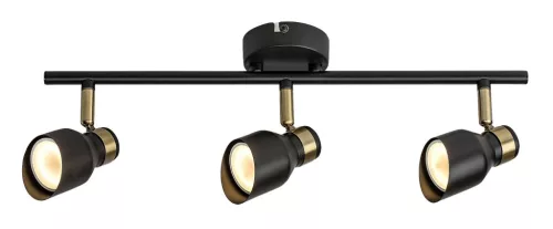 Rabalux Lilou 73049 mennyezeti lámpa, arany, 3x GU10 (max 25 W) foglalat, IP20