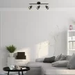 Rabalux Lilou 73049 mennyezeti lámpa, arany, 3x GU10 (max 25 W) foglalat, IP20