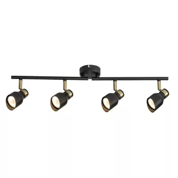 Rabalux Lilou 73050 mennyezeti lámpa, arany, 4x GU10 (max 25 W) foglalat, IP20