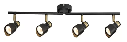 Rabalux Lilou 73050 mennyezeti lámpa, arany, 4x GU10 (max 25 W) foglalat, IP20