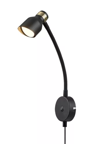 Rabalux Lilou 73051 fali lámpa, arany, 1x GU10 (max 25 W) foglalat, IP20