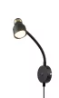 Rabalux Lilou 73051 fali lámpa, arany, 1x GU10 (max 25 W) foglalat, IP20