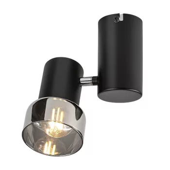 Rabalux Hatice 73052 spotlámpa, fekete, 1x E14 (max 15 W) foglalat, IP20