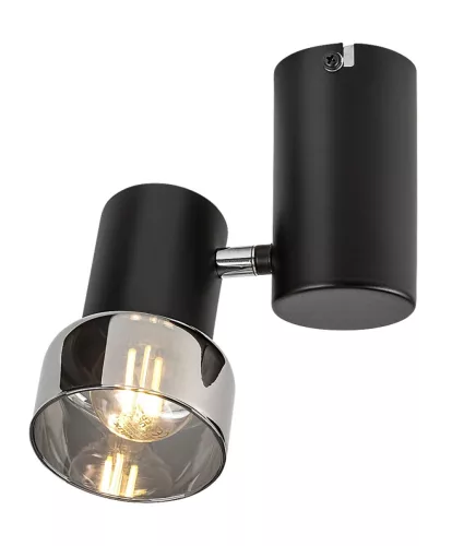 Rabalux Hatice 73052 spotlámpa, fekete, 1x E14 (max 15 W) foglalat, IP20
