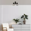 Rabalux Hatice 73053 spotlámpa, fekete, 2x E14 (max 15 W) foglalat, IP20